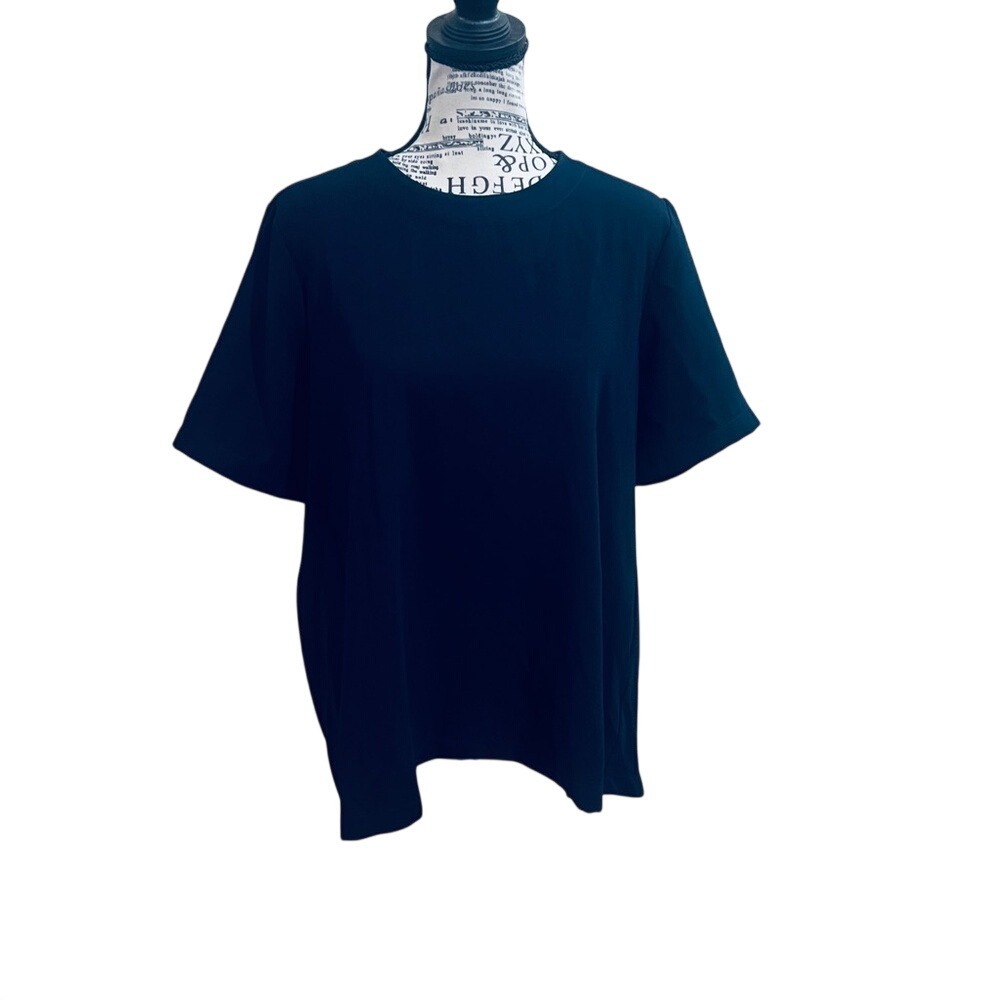 Zara Black Short‎ Sleeve Tee